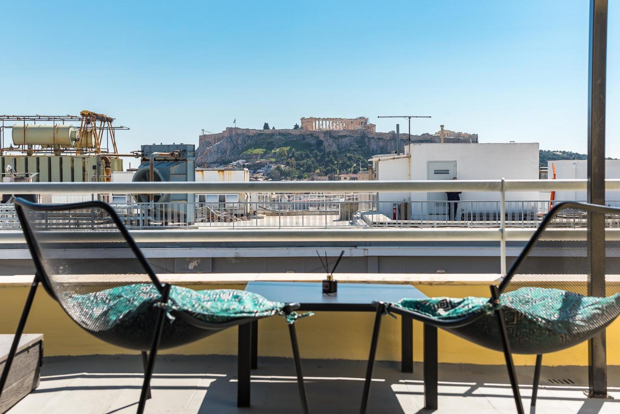 Acropolis View Mini Sky Suite & Hot Tub Афины Экстерьер фото